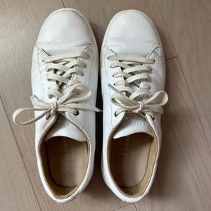 Cole Haan white leather sneakers